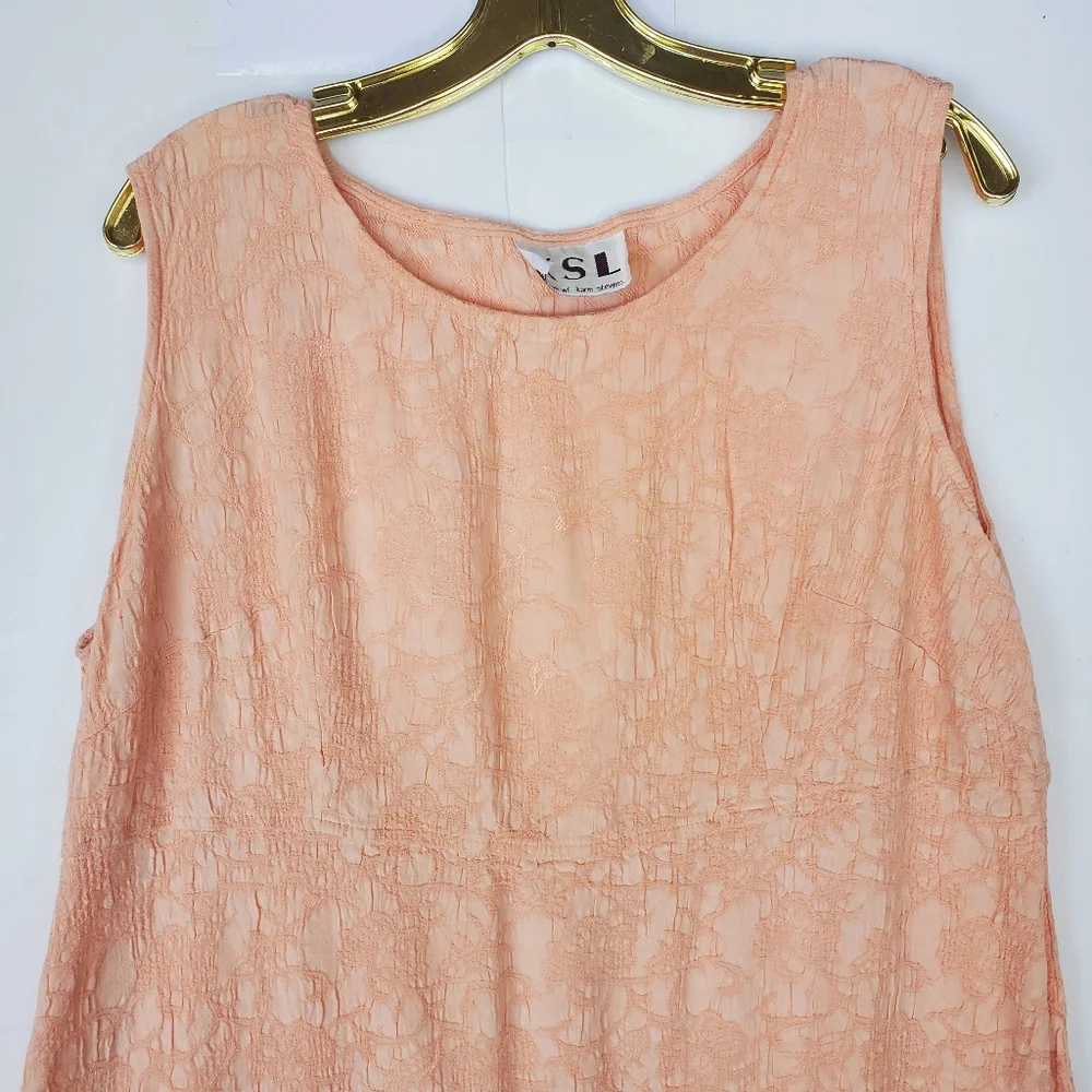 Vintage Maxi/Midi Crinkle MooMoo Dress - Picture 3 of 10